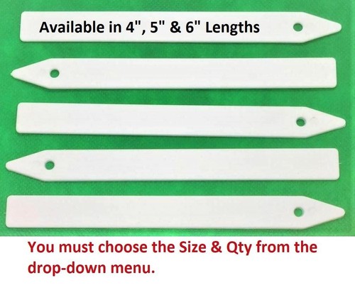 Plastic plant labels - plant, pot
