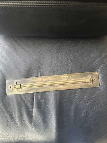 Antique brass parallel rule - brass,