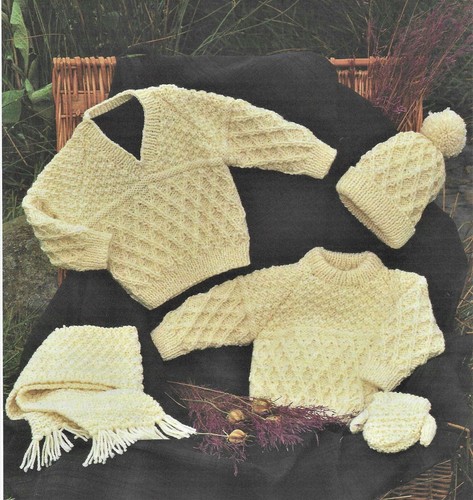 Baby knitting pattern for - for, aran