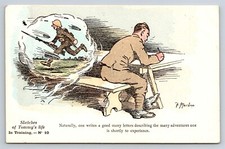 Postcard WWI Sketches Tommy's
