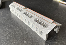N Gauge Built Double Track & Length Stone Engine Shed based on Metcalfe PN937