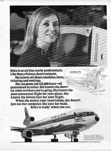 1972 print delta - print, ad