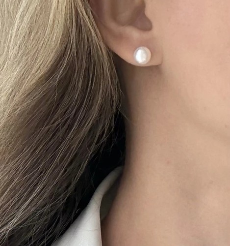 Stud earrings genuine - earrings,