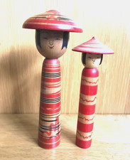 Japanese Kokeshi doll x2