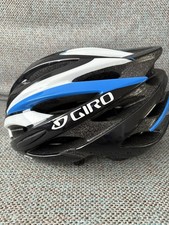 Giro Savant Adult Road Cycling Helmet 55-59cm Medium, Black White & Blue Bike 