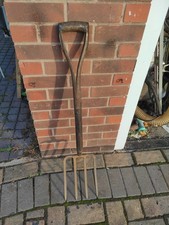 Vintage Y Handled Potato Fork 50+ Years Old