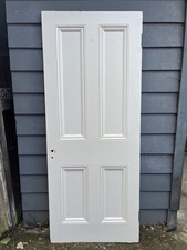 Victorian 4 panel door, original 1890's. More available. 1990mm x 808mm x 40mm