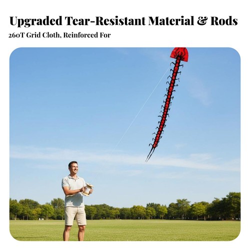 Centipede kite giant long - centipede,