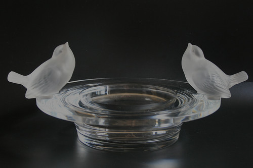 Lalique deux moineaux moquers - deux,