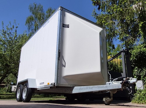 Blueline box trailer blue - trailer, bv
