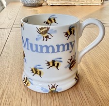 Emma Bridgewater Bee Bumblebee ‘Mummy’ Half Pint 300ml Mug NEW