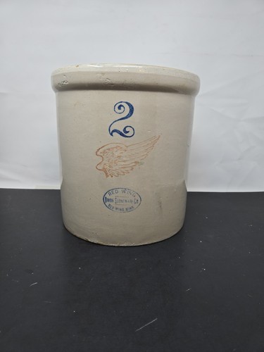 Antique vintage gallon red - 2,