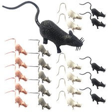 24 Pcs Adorable Mouse Figure