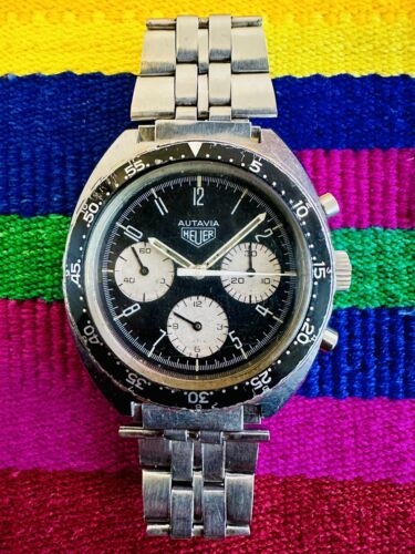 Vintage heuer autavia 73663 - vintage,