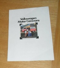 Volkswagen VW Camper Brochure