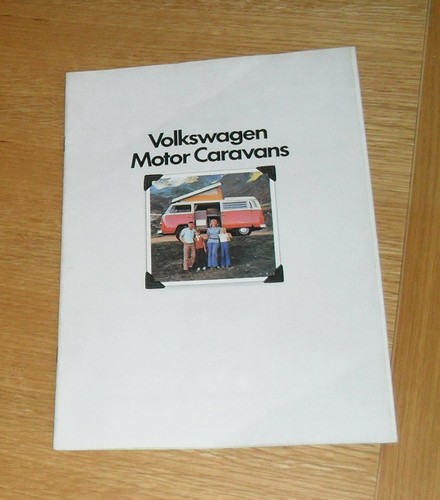 Volkswagen camper brochure - vw,
