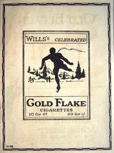 Wills gold flake cigarettes - gold,