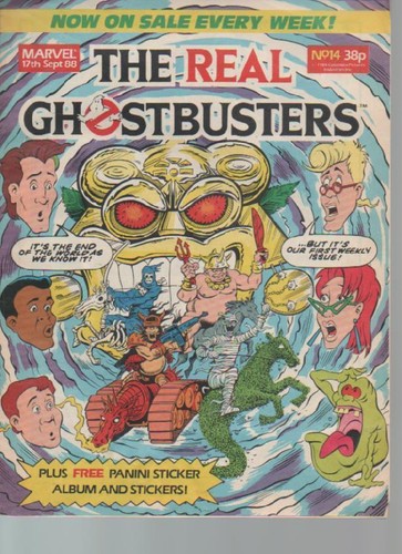 The real ghostbusters comic - real,