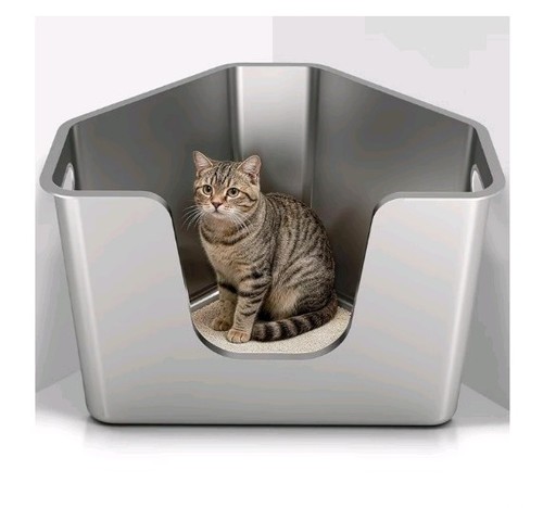 Stainless steel corner cat - stainless,