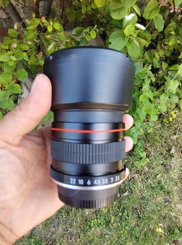 Jintu 85mm prime lens - jintu,