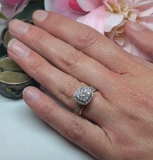 18ct 1ct Total Diamond Bridal