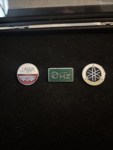 Vintage motorcycle pins - vintage,