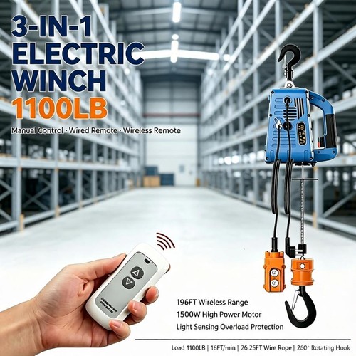 Power electric portable hoist - power,