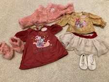 ? STUNNING ZAPF BABY ANNABELL CLOTHES ? DOLLS XMAS ANNABEL DRESS SHOES