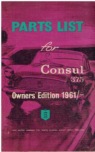 Ford consul mk2 - ford,