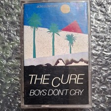 THE CURE, BOYS DON'T CRY. RARE INDONESIAN CASSETTE RELEASE, POLYGRAM. TAX LABEL
