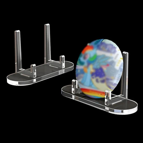 Clear acrylic display - clear, stand