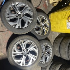 2015 CITROËN C4 GRAND PICASSO 17” ALLOY WHEELS WITH TYERS DIAMOND CUT GENUINE