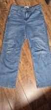 Fat Face Wide Leg Jeans Size