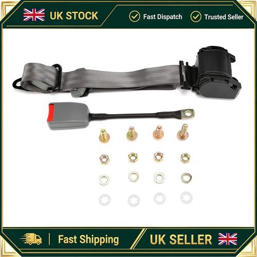 Grey point inertia seat belt - grey,