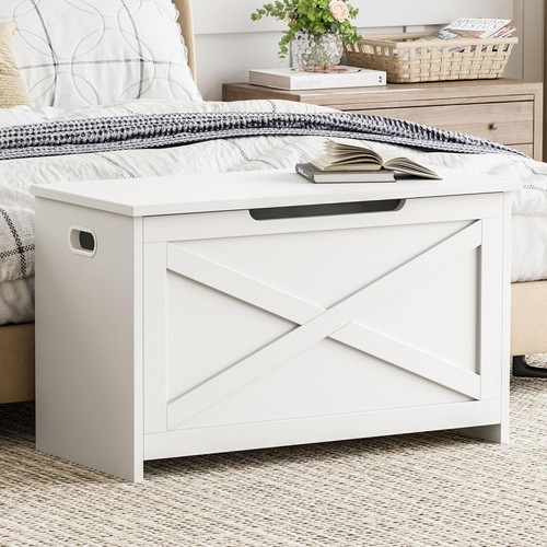 Ottoman storage trunk - ottoman,