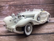 Maisto 1/18 ~ 1936 Mercedes Benz 500k ~ White ~ Diecast Model