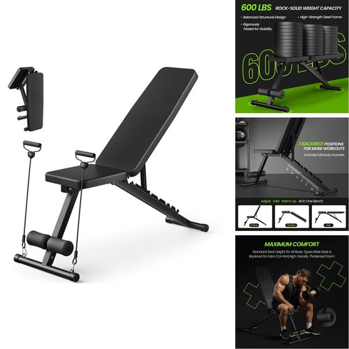 Vusign adjustable weight - adjustable, bench