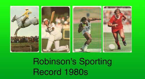 Robinson sporting records - sporting,