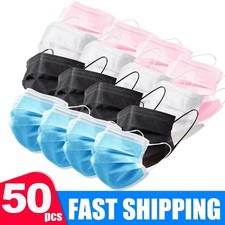 50 Face Masks Premium Quality