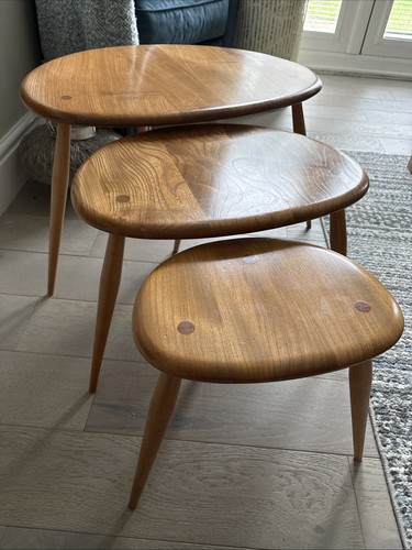 Ercol pebble tables - of, 3