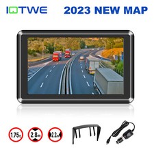 2024 Free Full Europe Maps POIs IOTWE 5 Inch Caravan Sat Nav Car GPS Navigation