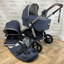 Mamas And Papas Ocarro Pushchair & Carrycot - Navy Wash
