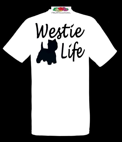 Westie dog shirt - shirt, life