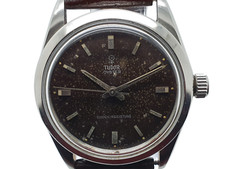 Tudor Oyster Watch  Patina Dial Small Rose Model No. 7984 Shock Resisting