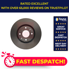 2x Brake Discs Pair Vented