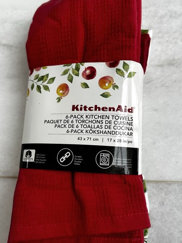 Kitchenaid tea towel set 6 - towel,