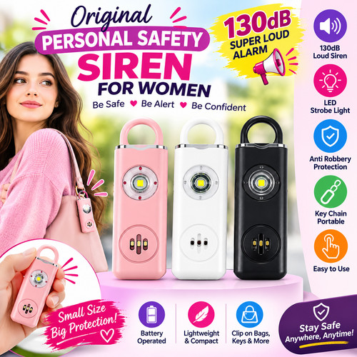130db personal safety alarm - personal,