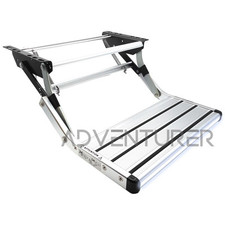 ADVENTURER FOLD DOWN STEP SINGLE ELECTRIC W/ LED LIGHTCAMPERVANS MOTORHOMES