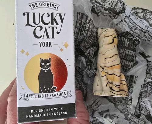 Large cat figure - , york