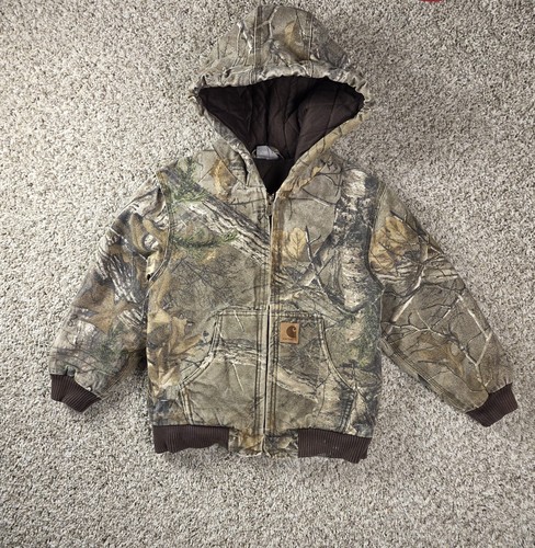 Vintage carhartt camo hooded - camo,